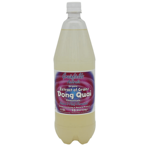 Organic Extract of Grains Dong Quai Concentrate Liquid 40 oz Bottle