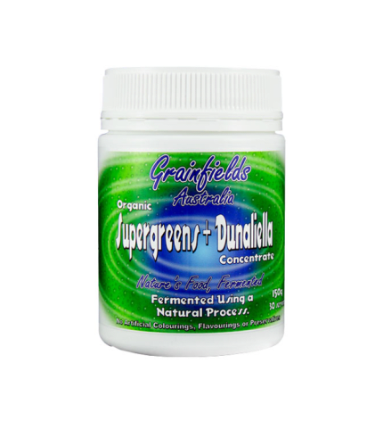 Organic Super Greens+Dunaliella Powder 150g