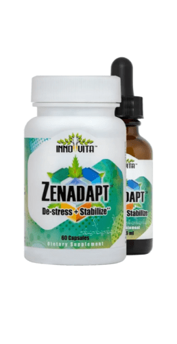 3910 Zenadapt De-Stress+Stabilize 60 Capsules