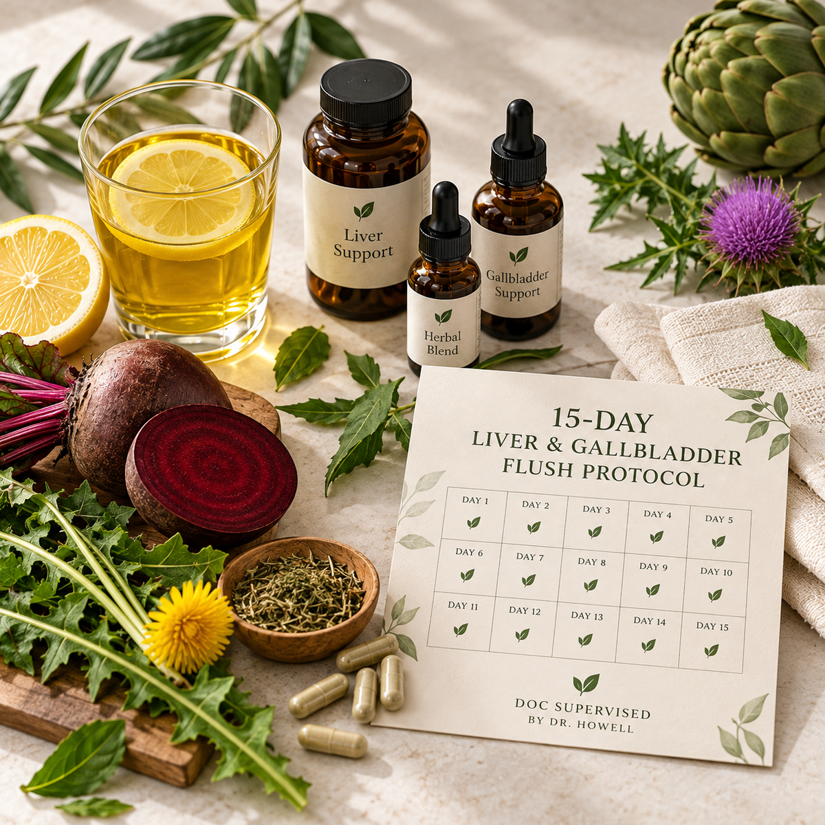 15-Day Liver and Gallbladder Flush (Doc Supervised)