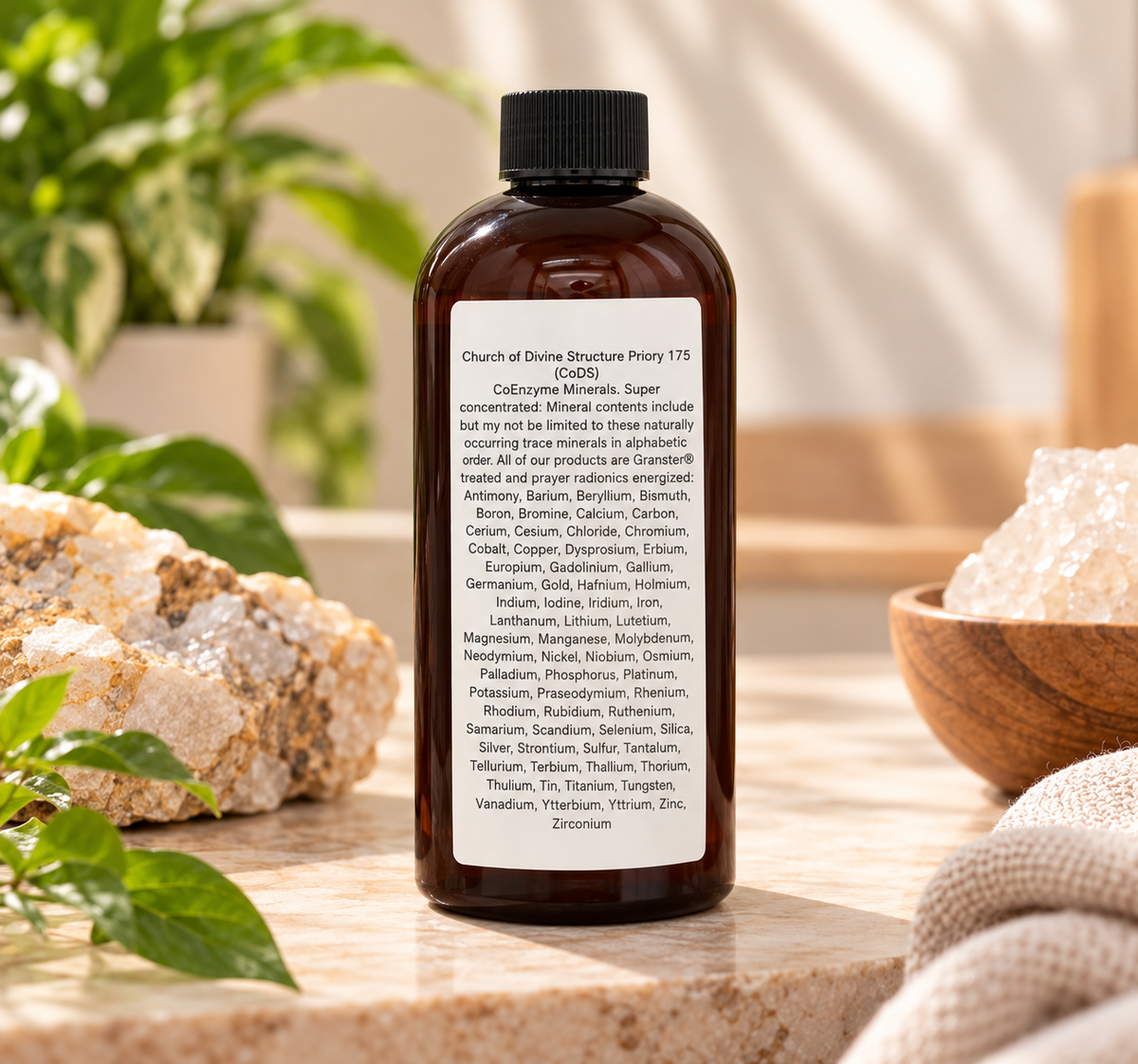 Church Minerals Liquid 16 oz Bottle