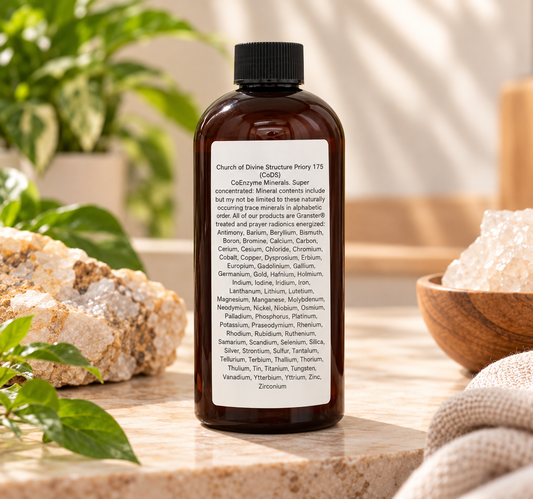 Church Minerals Liquid 16 oz Bottle