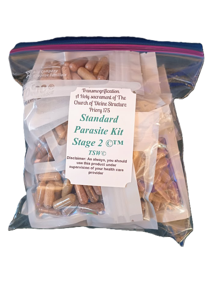 Standard Parasite Kit Stage 2 (Pills Only) 20 Pill Bags